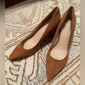 Marc Fisher Zala Block Heel Pointy Toe Pump